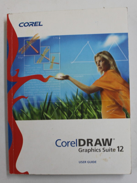 CORELDRAW - GRAPHICS SUITE 12 - USER GUIDE , 2003, PREZINTA URME DE UZURA