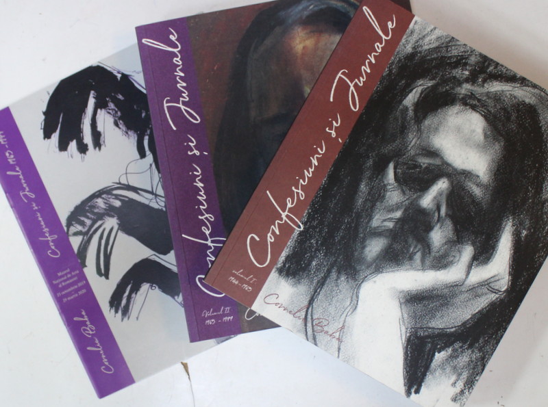 CORNELIU  BABA , CONFESIUNI SI JURNALE 1965 -1999 ,  editie ingrijita de MARIA MUSCALU - ALBANI , VOLUMELE I - II SI CATALOGUL EXPOZITIEI , 2018 -2020
