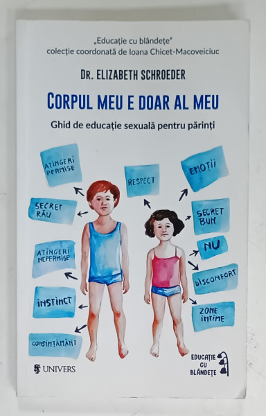 CORPUL MEU E DOAR AL MEU , GHID DE EDUCATIE SEXUALA PENTRU PARINTI de DR. ELIZABETH SCHRODER , 2022