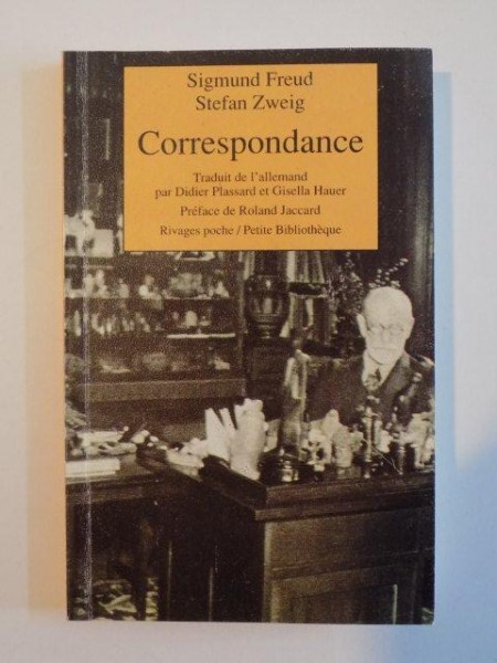 CORRESPONDANCE de SIGMUND FREUD , STEFAN ZWEIG , 1995