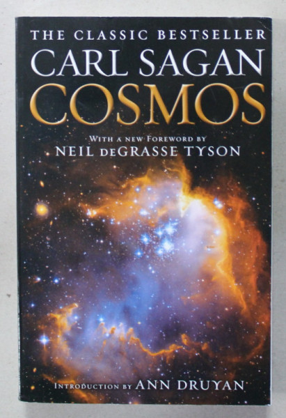 COSMOS by CARL SAGAN , 2013 *COTOR INTARIT CU SCOCI