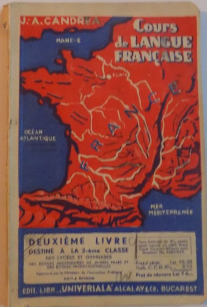 COURS DE LANGUE FRANCAISE