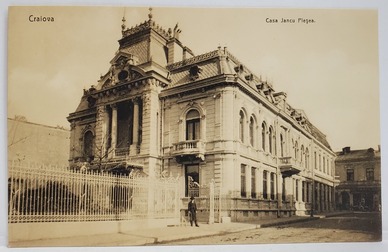 CRAIOVA , CASA  JANCU PLESEA , CARTE POSTALA , INCEPUTUL SEC. XX
