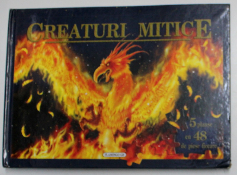 CREATURI MITICE , 5 PLANSE CU 48 DE PIESE FIECARE , 2008