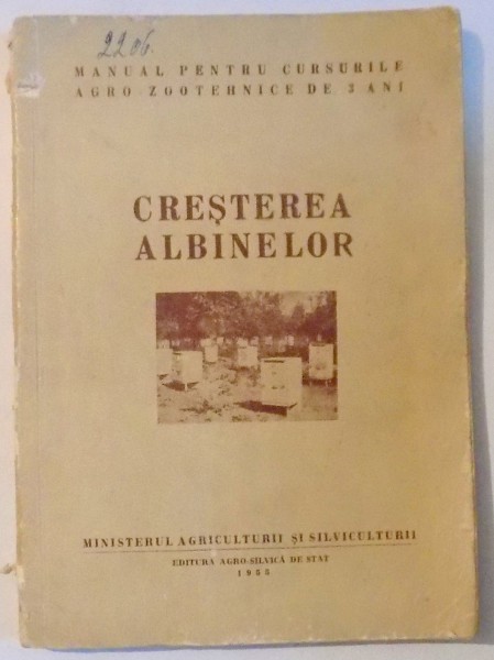 CRESTEREA ALBINELOR de C. ANTONESCU...T.BOGDAN , 1955
