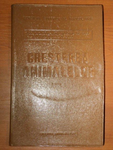 CRESTEREA ANIMALELOR,BUC.1962