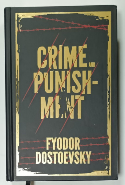 CRIME AND PUNISHMENT by FYODOR DOSTOEVSKY , 2022 , EDITIE CARTONATA , TRANSE AURITE