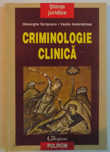 CRIMINOLOGIE CLINICA, 2003