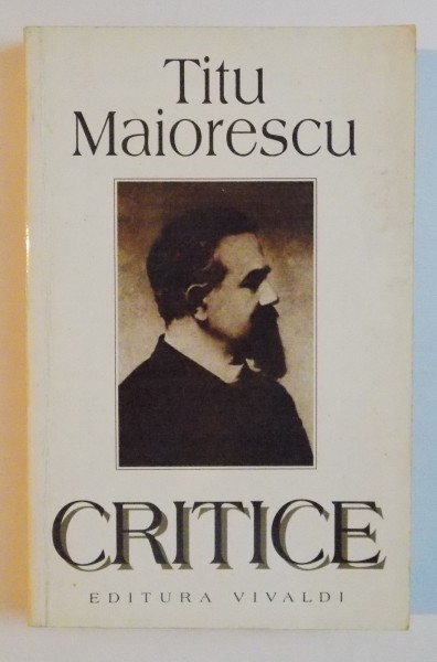 CRITICE de TITU MAIORESCU , 1997