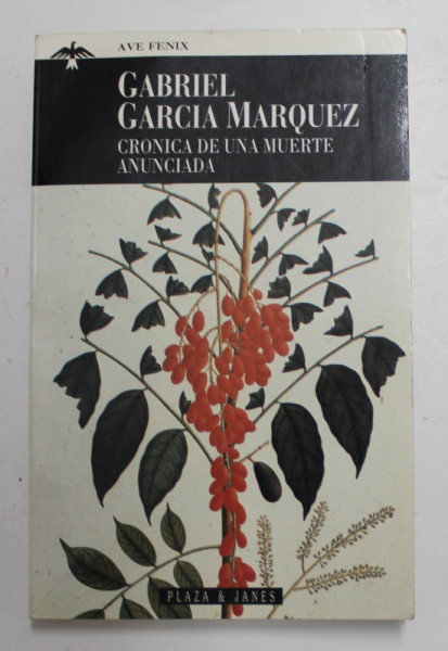 CRONICA DE UNA MUERTE ANUNCIADA - GABRIEL GARCIA MARQUEZ , 1995