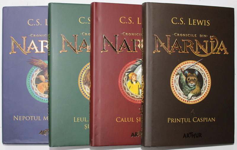 CRONICILE DIN NARNIA de C.S. LEWIS , VOLUMELE I -IV , 2015