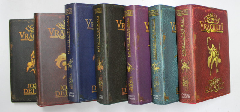 CRONICILE WARDSTONE , VRACIUL , VOLUMELE I - VII de JOSEPH DELANEY , 2009