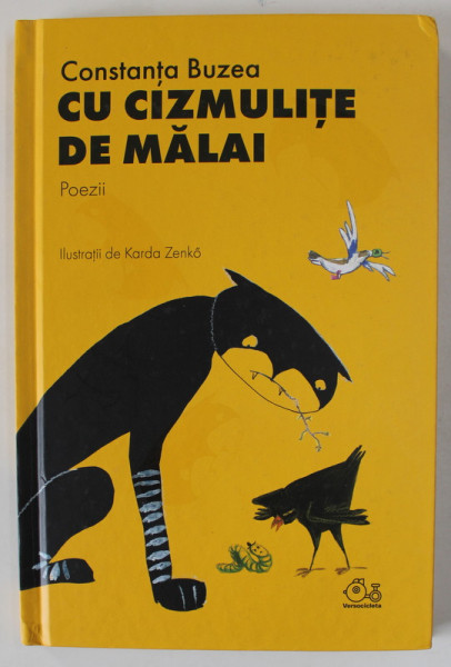 CU CIZMULITE DE MALAI , POEZII de CONSTANTA BUZEA , ilustratii de KARDA ZENKO , 2021