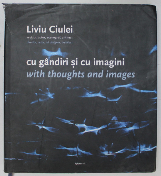 CU GANDIRI SI CU IMAGINI / WITH THOUGHTS AND IMAGES de LIVIU CIULEI , 2009 *SUPRACOPERTA PREZINTA URME DE UZURA