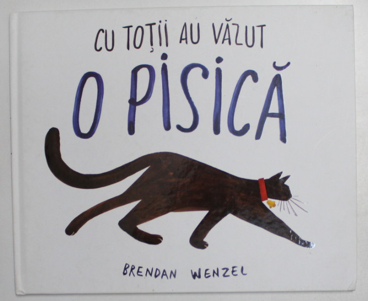 CU TOTII AU VAZUT O PISICA , text si ilustratii de BRENDAN WENZEL , 2017