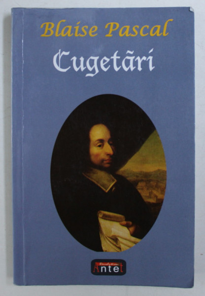 CUGETARI de BLAISE PASCAL , 2013 * PREZINTA HALOURI DE APA