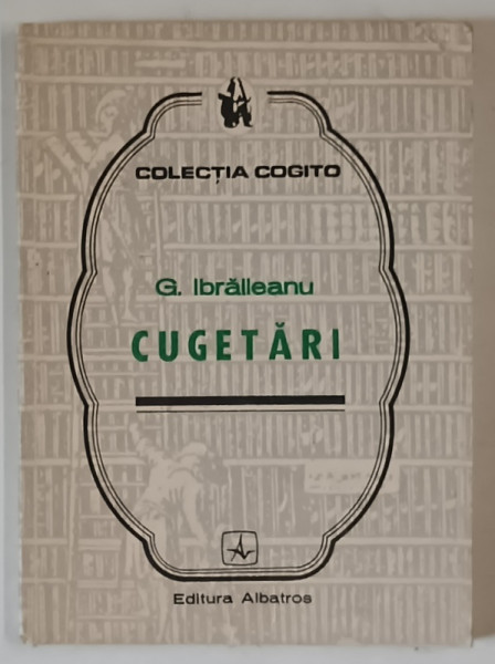 CUGETARI de GARABET IBRAILEANU , 1989
