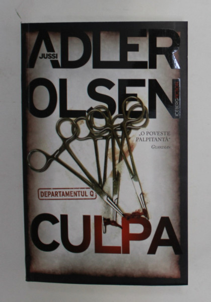 CULPA , SERIA DEPARTAMENTUL Q de JUSSI ADLER OLSEN , 2021