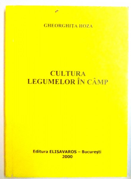 CULTURA LEGUMELOR IN CAMP , 2000