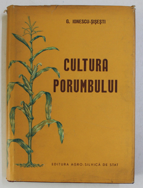 CULTURA PORUMBULUI de G. IONESCU - SISESTI , 1955