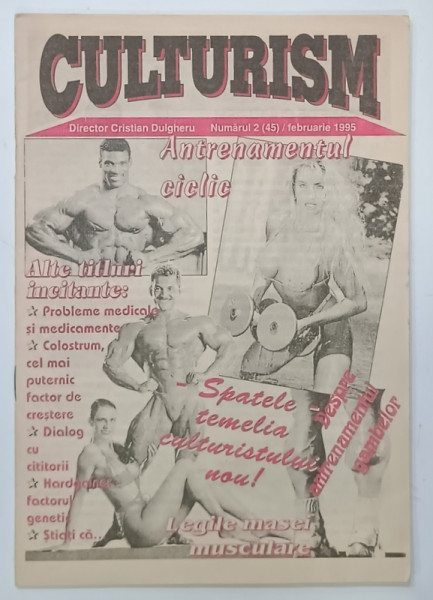 CULTURISM , REVISTA , NR. 2 , 1995