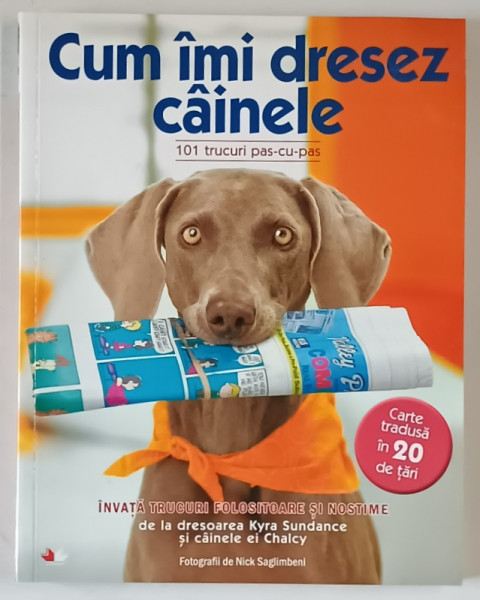 CUM IMI DRESEZ CAINELE , 101 TRUCURI PAS CU PAS , fotografii de NICK SAGLIMBENI , text de KYRA SUNDANCE , 2019