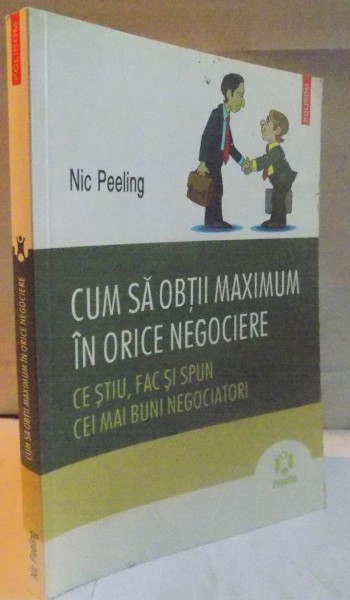 CUM SA OBTII MAXIMUM IN ORICE NEGOCIERE, 2012