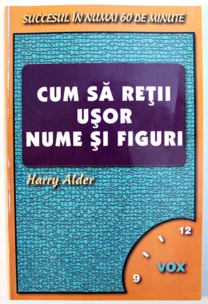 CUM SA RETII USOR NUME SI FIGURI de HARRY ALDER , 2003