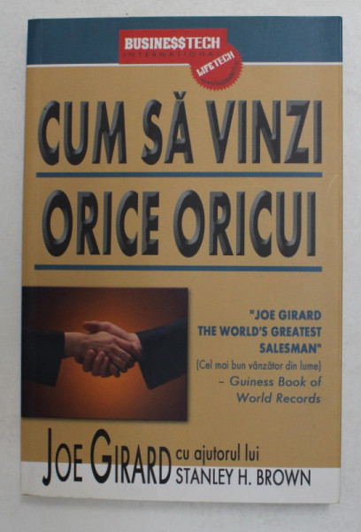 CUM SA VINZI ORICE ORICUI de JOE GIRARD , 2008