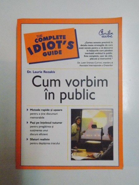 CUM VORBIM IN PUBLIC de LAURIE ROZAKIS 2007