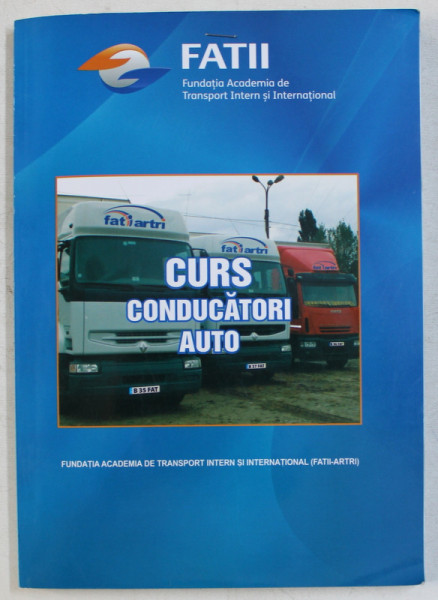 CURS CONDUCATORI AUTO - PENTRU PREGATIREA CONDUCATORILOR AUTO CARE EFECTUEAZA TRANSPORT PUBLIC DEARFA SI PERSOANE  de MARINESCU MARIN , 2019