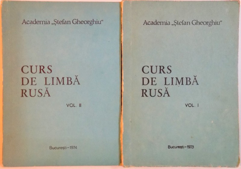 CURS DE LIMBA RUSA , VOL I-II , 1974