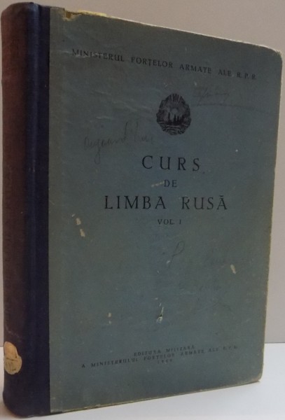 CURS DE LIMBA RUSA , VOL.I , 1955