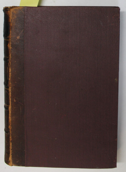 CURS DE PROCEDURA CIVILE SI PRINCIPII DE ORGANISARE JUDECATOREASCA de ALECSANDRU CONSTANTIN SENDREA , COLIGAT DE DOUA VOLUME , 1886 -1888