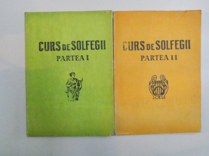 CURS DE SOLFEGII PARTEA I - II de MADALIN GHERGHISAN