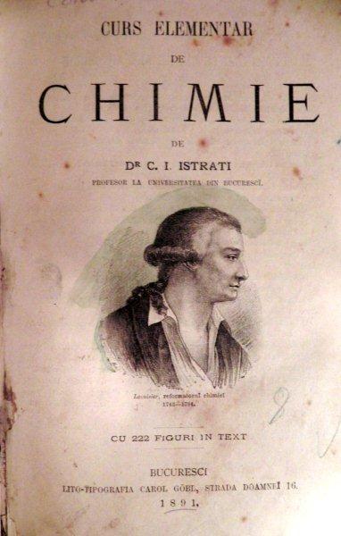 CURS ELEMENTAR DE CHIMIE- DR.C.I. ISTRATI -BUC. 1891