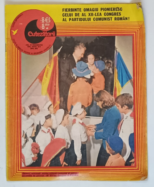 CUTEZATORII , REVISTA EDITATA DE CONSILIUL NATIONAL AL ORGANIZATIEI PIONIERILOR , NR. 46-47 , 1979