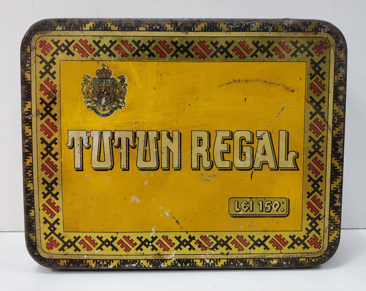 Cutie TUTUN REGAL, Cassa Autonoma a Monopolurilor