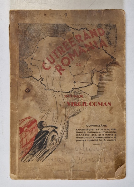 CUTREERAND ROMANIA de INGINER VIRGIL COMAN - BUCURESTI *MICI DEFECTE