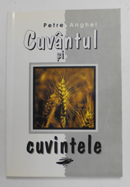 CUVANTUL SI CUVINTELE de PETRE ANGHEL , 1999