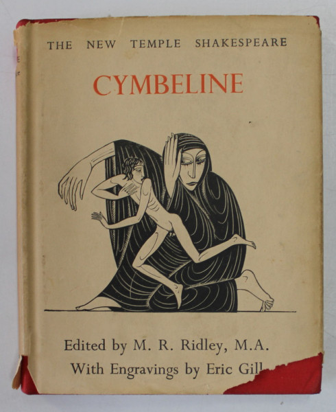 CYMBELINE by WILLIAM SHAKESPEARE , with engravings by ERIC GILL , edited by M.R. RILEY , 1935
