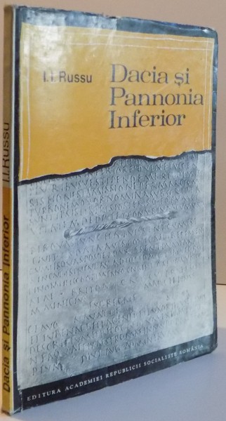 DACIA SI PANNONIA INFERIOR , 1973