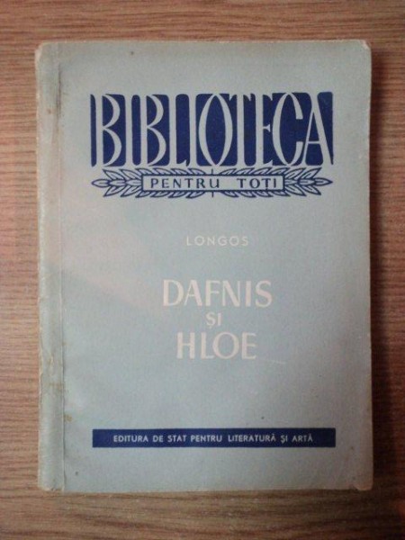 DAFNIS SI HLOE de LONGOS