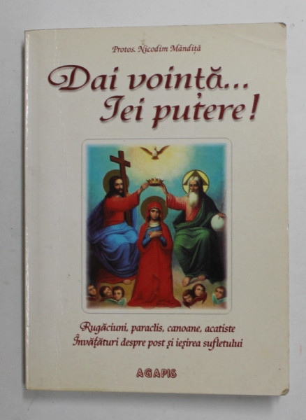 DAI VOINTA ...IEI PUTERE ! de PROTOSINGHEL NICODIM MANDITA  , 2008