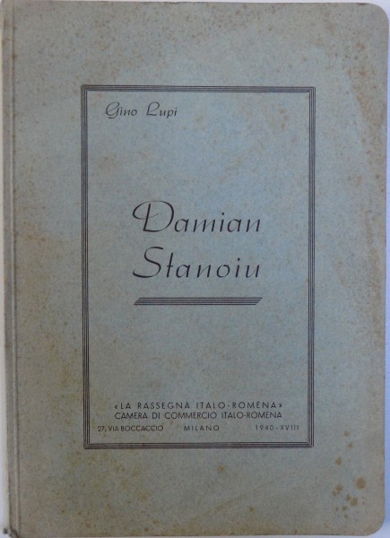 DAMIAN STANOIU di GINO LUPI , 1940