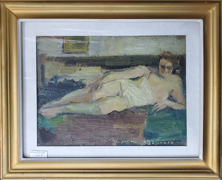 Dan Bajenaru (1900-1988) - Nud pe canapea