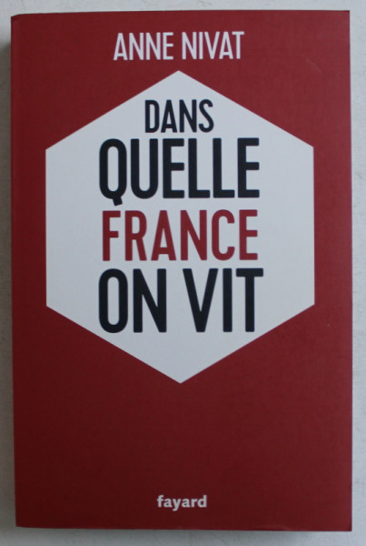 DANS QUELLE FRANCE ON VIT par ANNE NIVAT , 2017