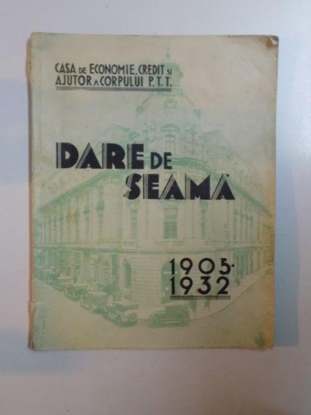 DARE DE SEAMA 1905-1932