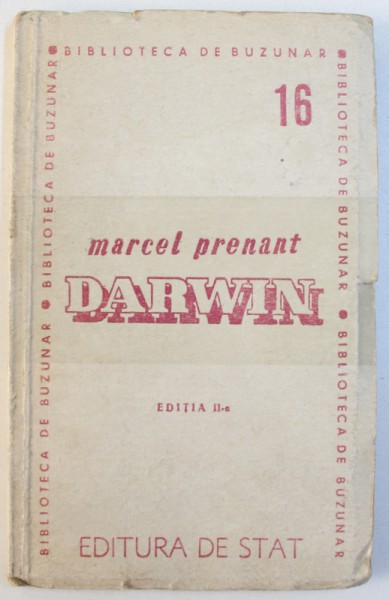 DARWIN de MARCEL PRENANT , 1948