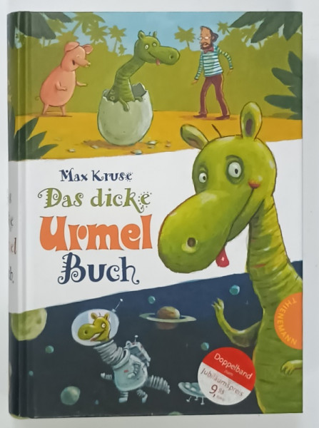 DAS DICKE URMEL - BUCH von MAX KRUSE , mit bildern von ERICH HOLLE , TEXT IN LIMBA  GERMANA , 2011
